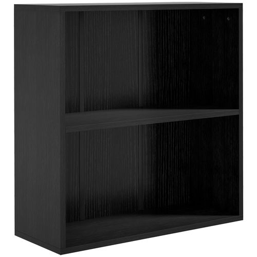 HOMCOM Bookshelf Display Storage Shelf with 2 Compartments for Study