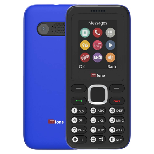 TTfone TT150 Blue Dual SIM with Mains Charger