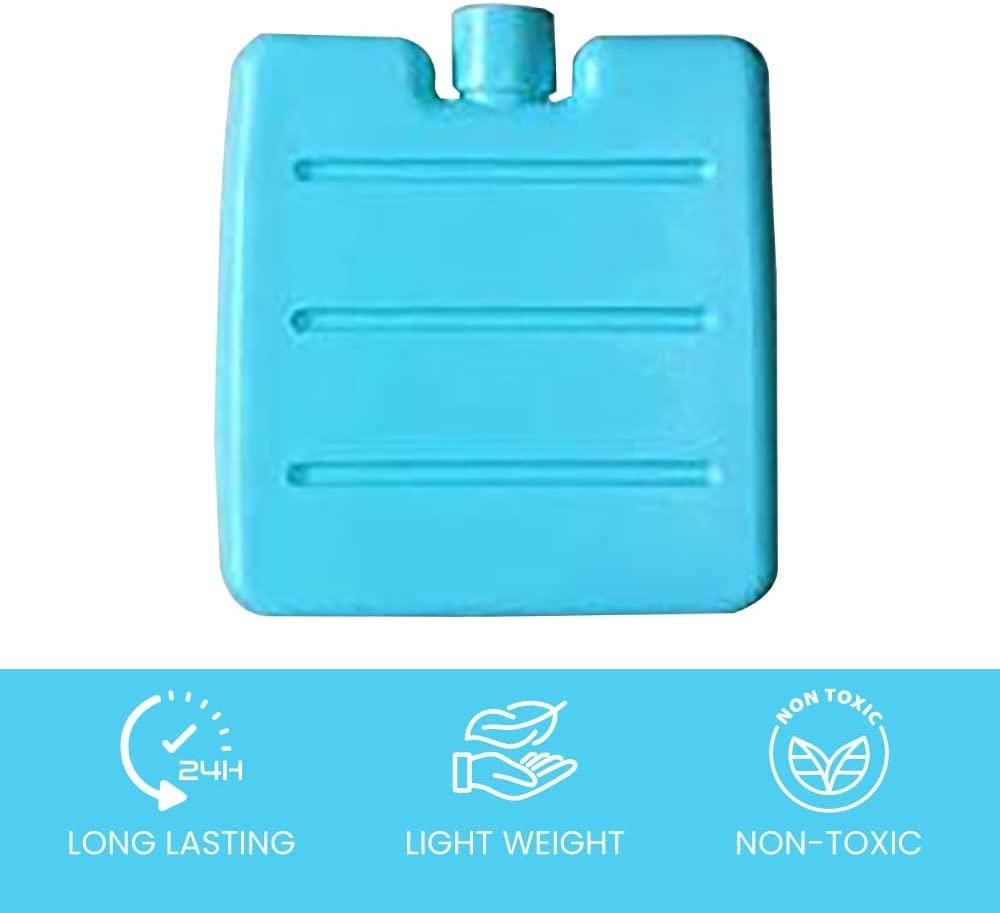 Sterun 8CM Multicolor Freezer Blocks Ice Pack Freezer Cooler Bag For Lunch Boxes, Coolers & Camping | Freezer Blocks | Ice Packs For Cool Box | Ice Packs For Coolers