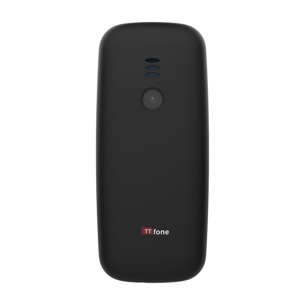 TTfone TT170 Black Dual SIM w/ USB Cable, Vodafone Pay As You Go - Quality, Reliable & Affordable Mobile Phone
