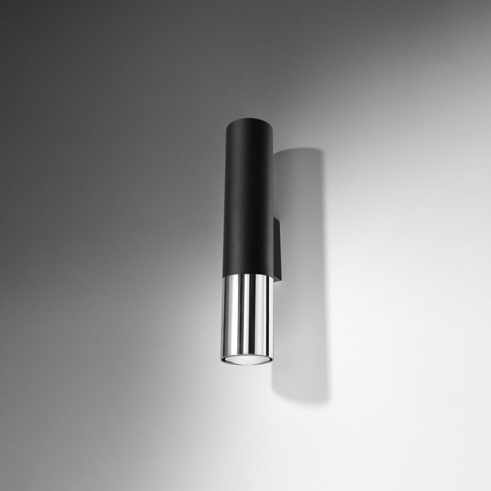 Modern Wall Lamp: Steel Loopez, GU10, High Quality