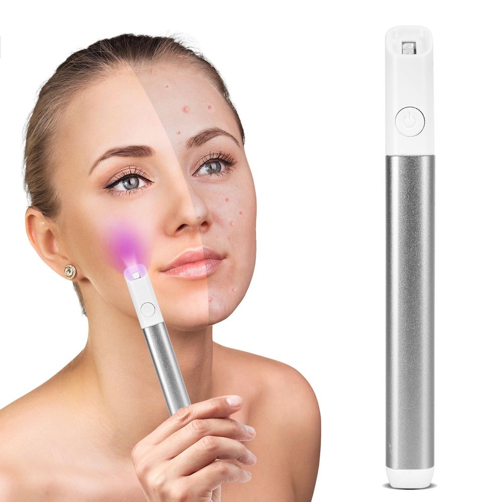 ASAB Light Therapy Acne Spot Treatment - SILVER AS-61683 5056157961683