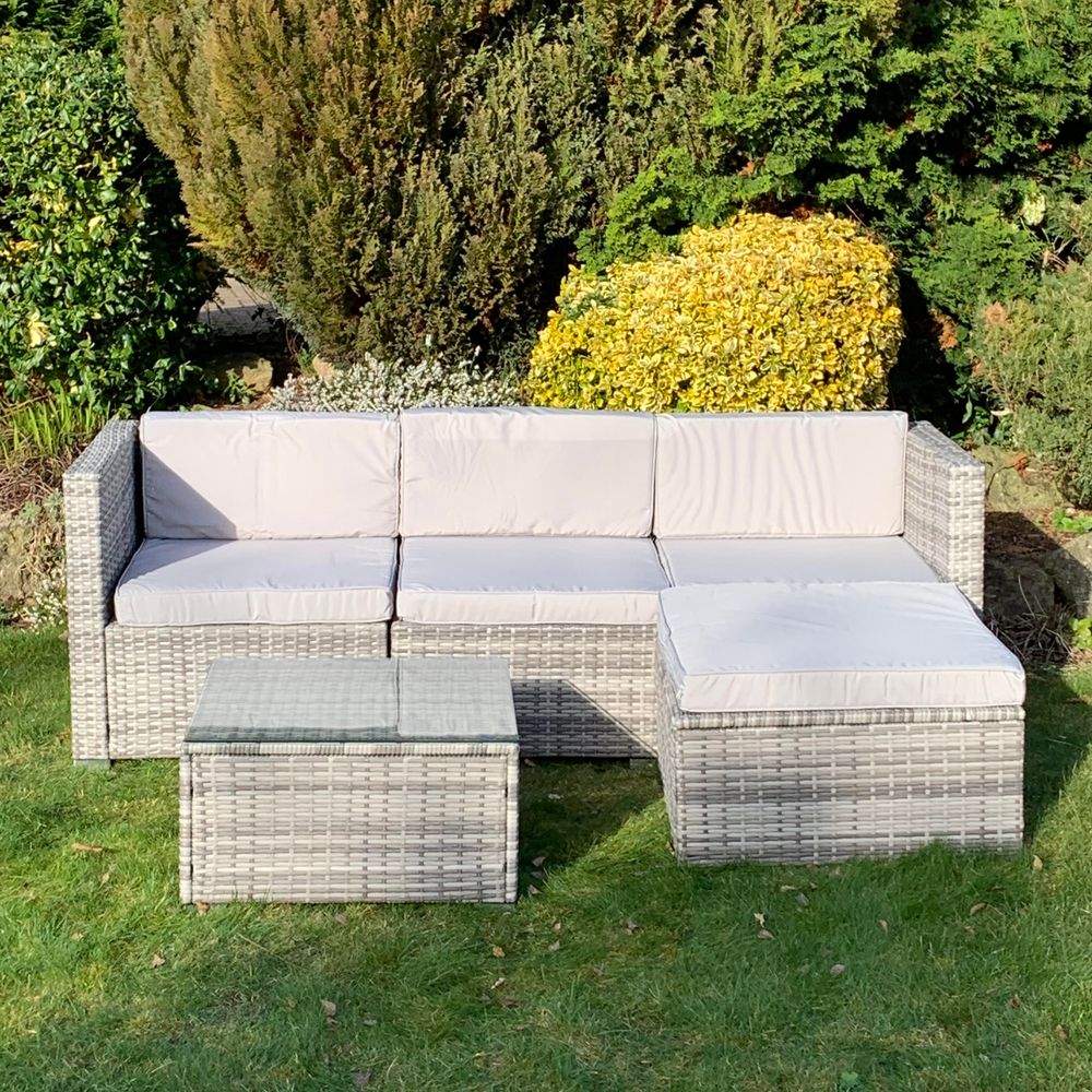 Premium Rattan 5Pc Sofa Set: Stylish, High-Quality Outdoor Furniture