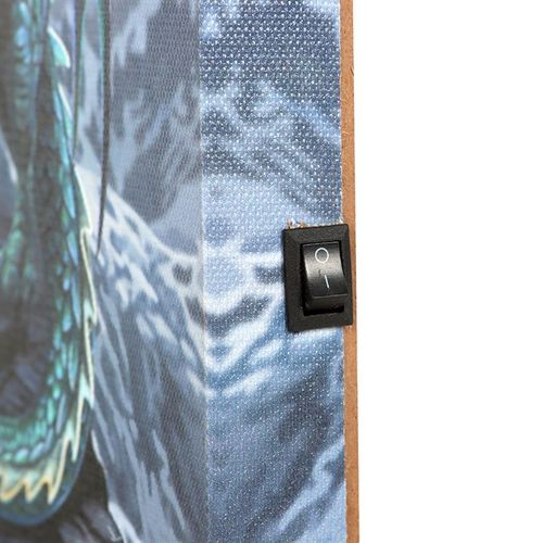 لوحة قماشية مضيئة بتقنية LED بتصميم "حامي السحر" للفنانة ليزا باركر