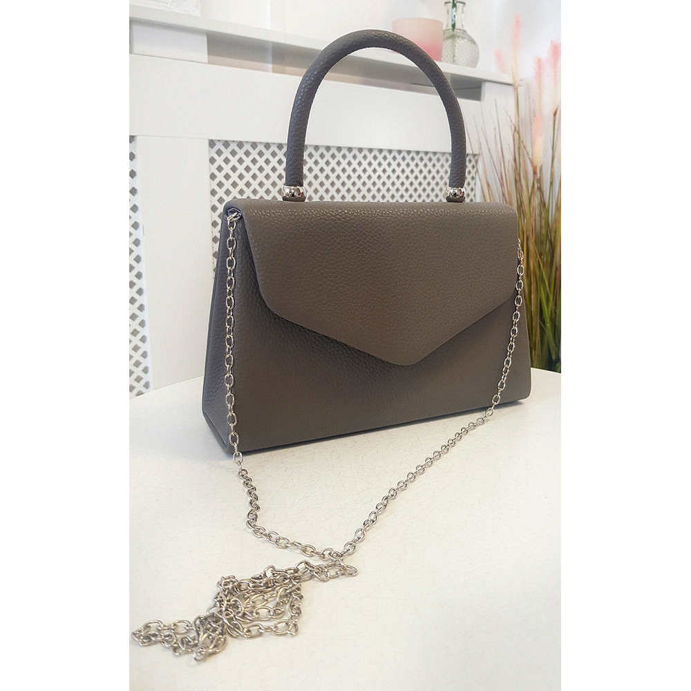 Faux Leather Handbag