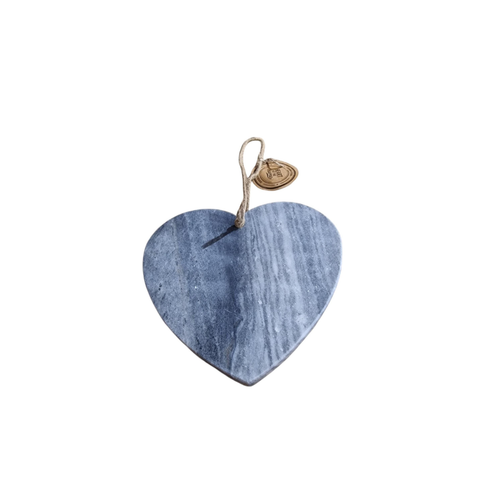 Grey Heart Chopping Board 24x26cm