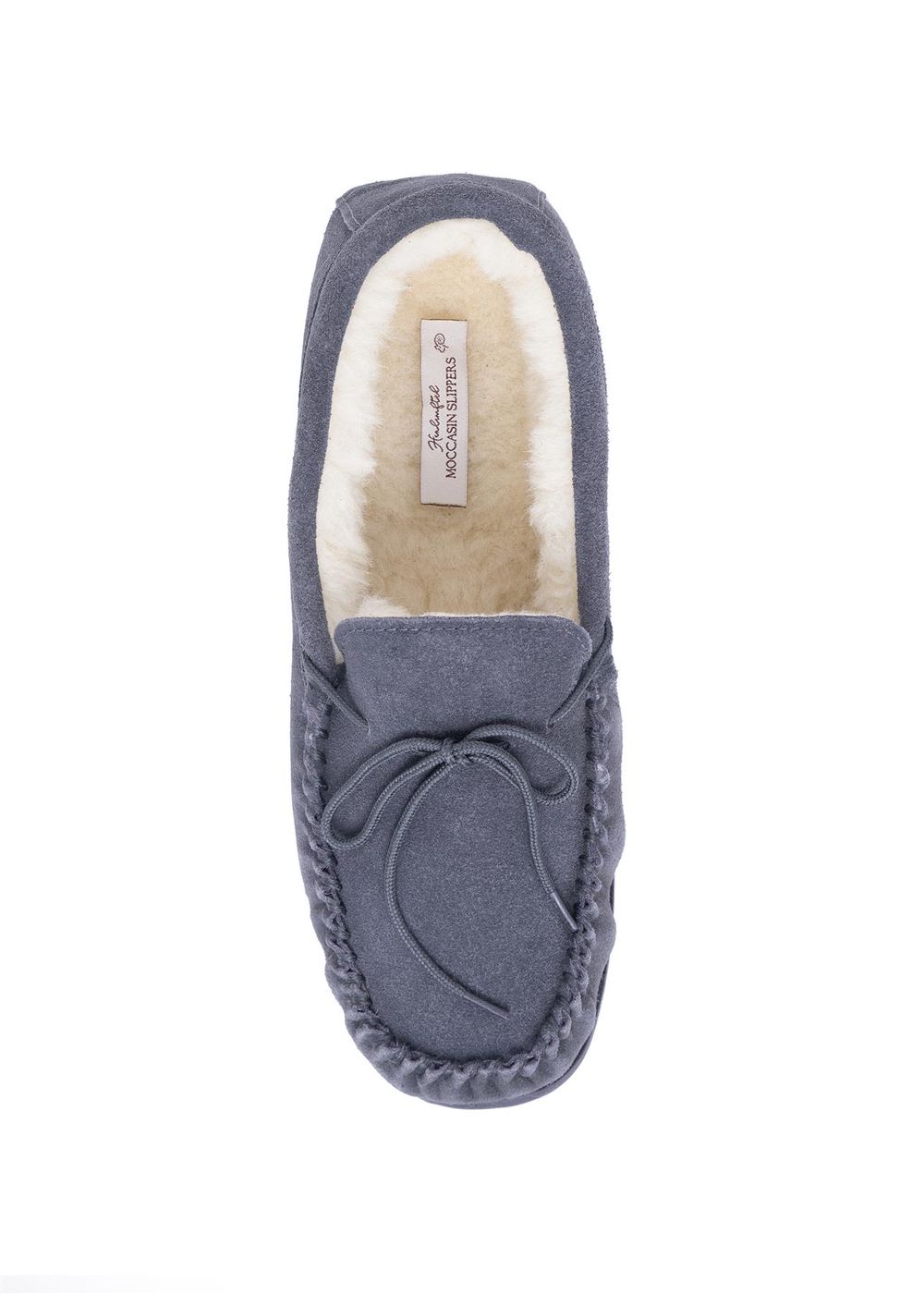 Premium Womens Sheepskin Suede Moccasin Slippers - Nordvek