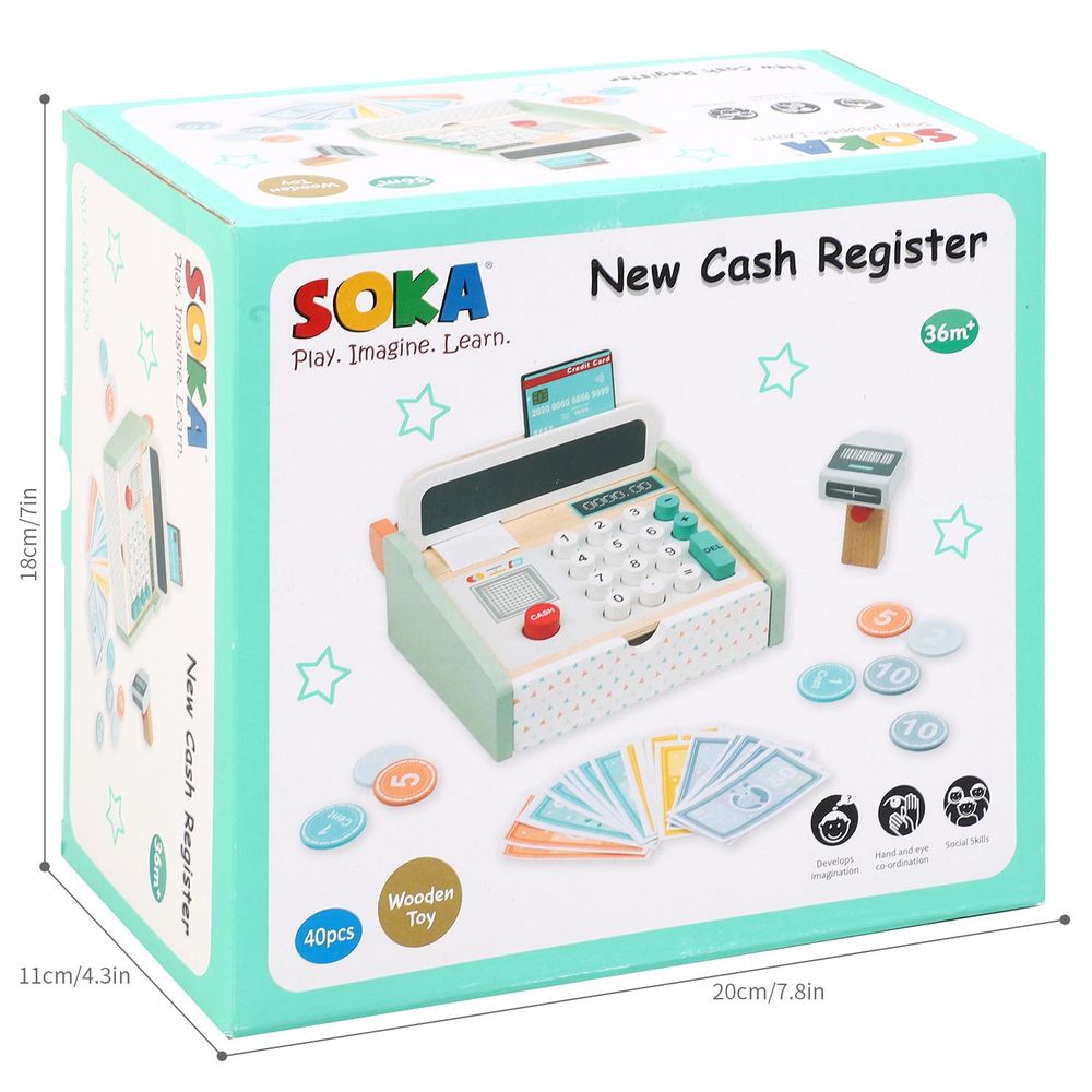 SOKA Cash Register: Realistic & Fun