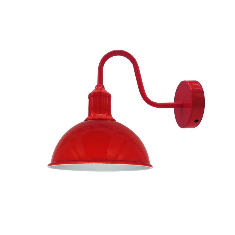 Vintage Industrial Wall Light Dome Metal E27 Indoor Lamp~ 5705