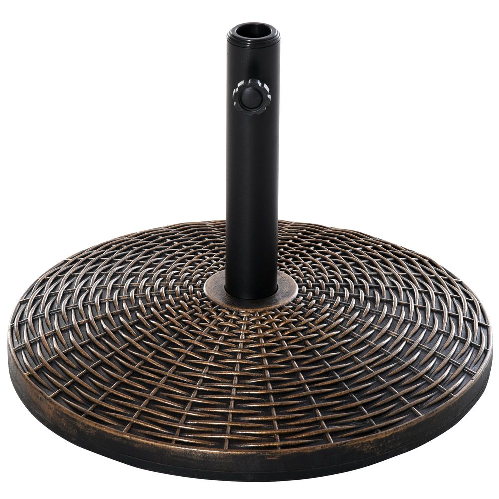 Premium 25kg Patio Umbrella Base - Weatherproof Outdoor Stand for Parasols - Strong, Stylish & Durable