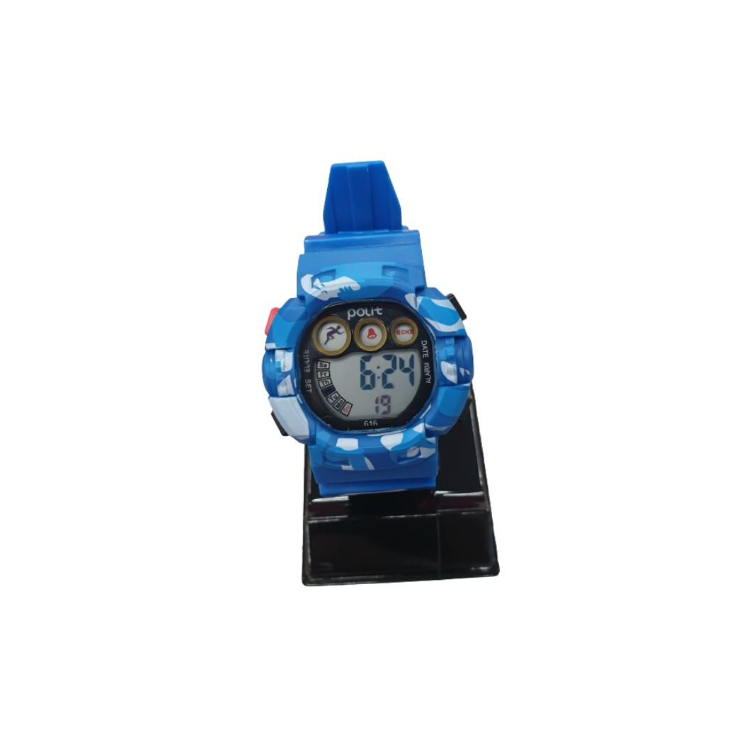 Polit Army Childrens Boys Sports Digital Waterproof Small Face assorted stlyes and colours varied watch