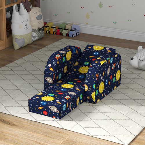 AIYAPLAY Kids Armchair, Foldable Toddler Chair for Bedroom
