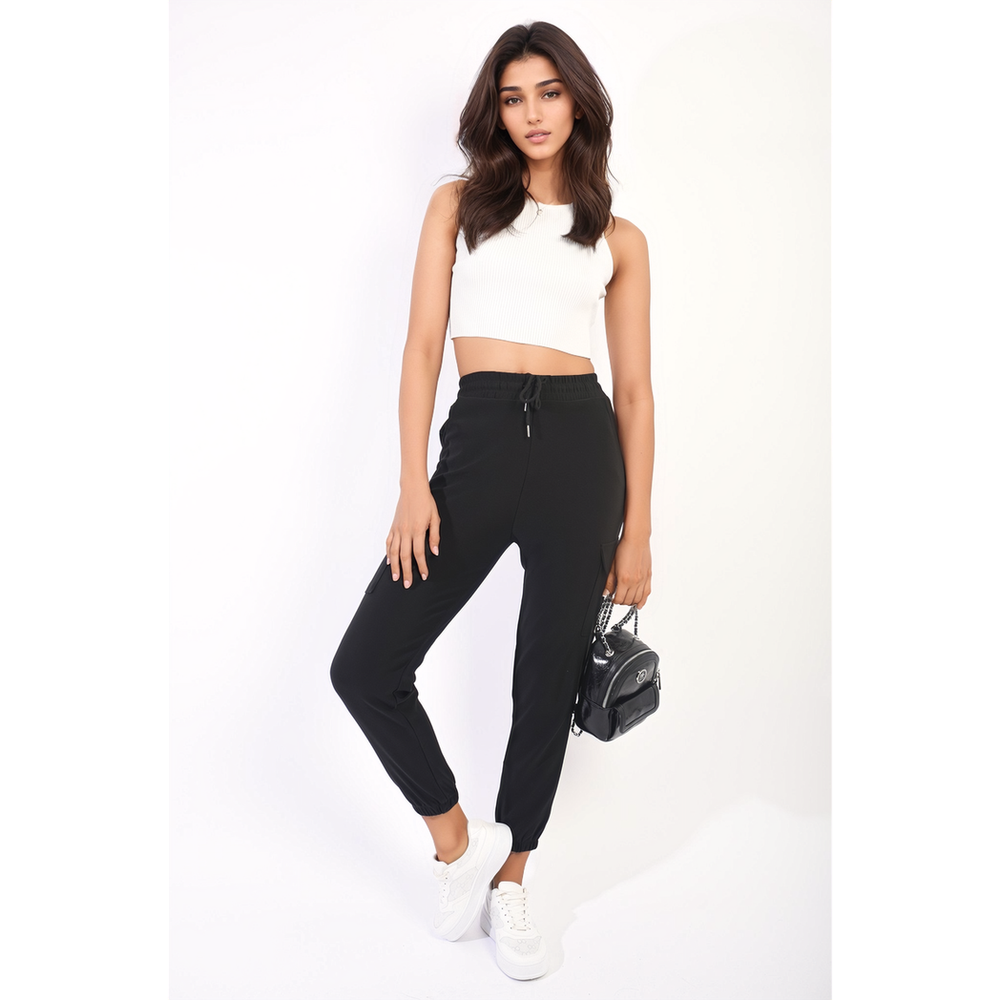 Cargo Pocket Trouser with Drawstring