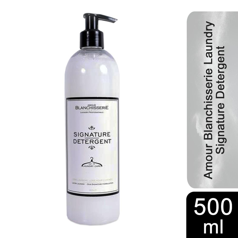 Amour Blanchisserie Laundry Professional Detergent, 500ml - High-Quality Laundry Care
