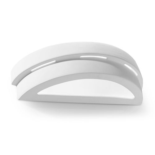 Wall Lamp Ceramic HELIOS Simple Classic Design Paintable LED27