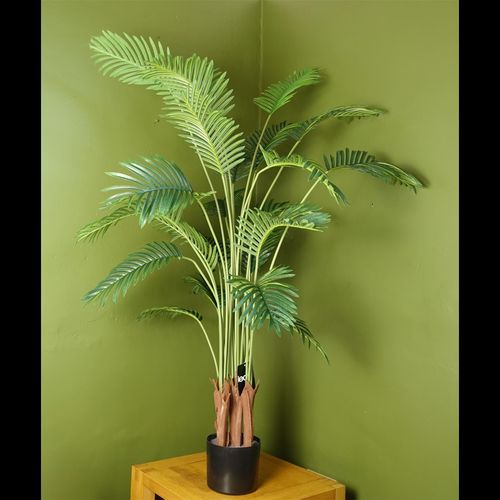150cm Large Artificial Areca Palm Tree Potted in Black Pot