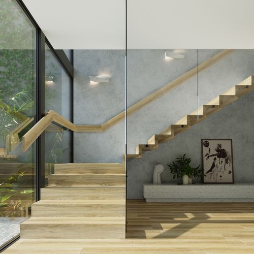 Wall lamp concrete Sigma modern Design E27