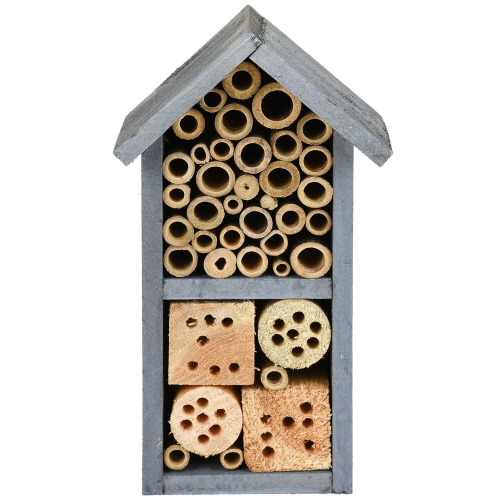 ASAB Deluxe 2 Storey Insect Hotel Grey