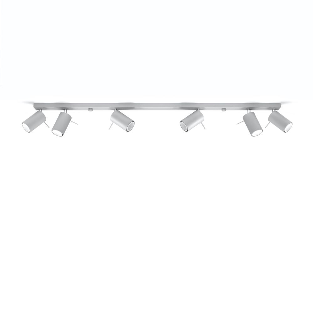 Modern Steel Ring Ceiling Lamp - High Quality GU10 Spotlights