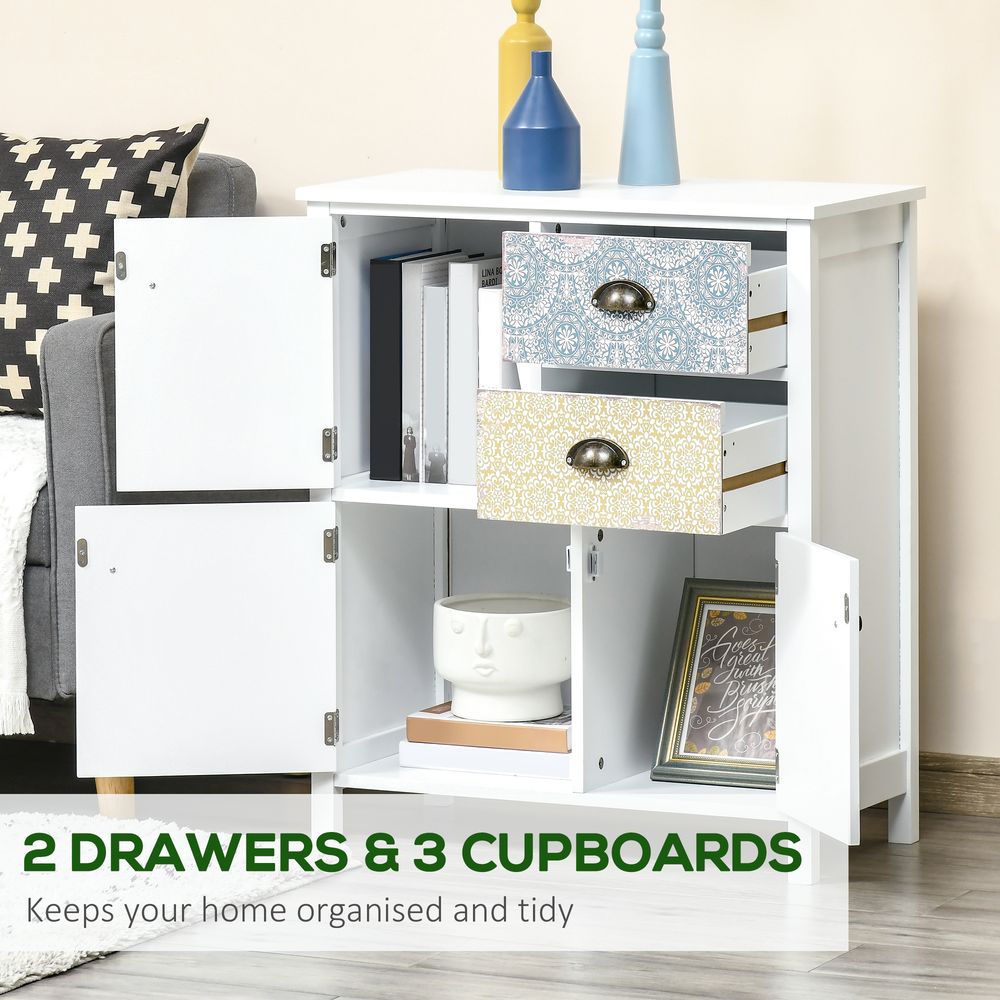 Multi-Purpose Shabby Chic Drawer Table - High-Quality Storage Chest