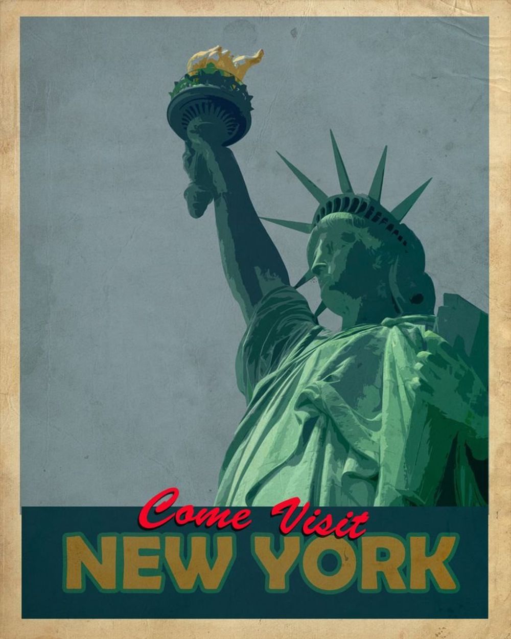 Authentic Retro New York Metal Sign - Best Quality - Limited Stock