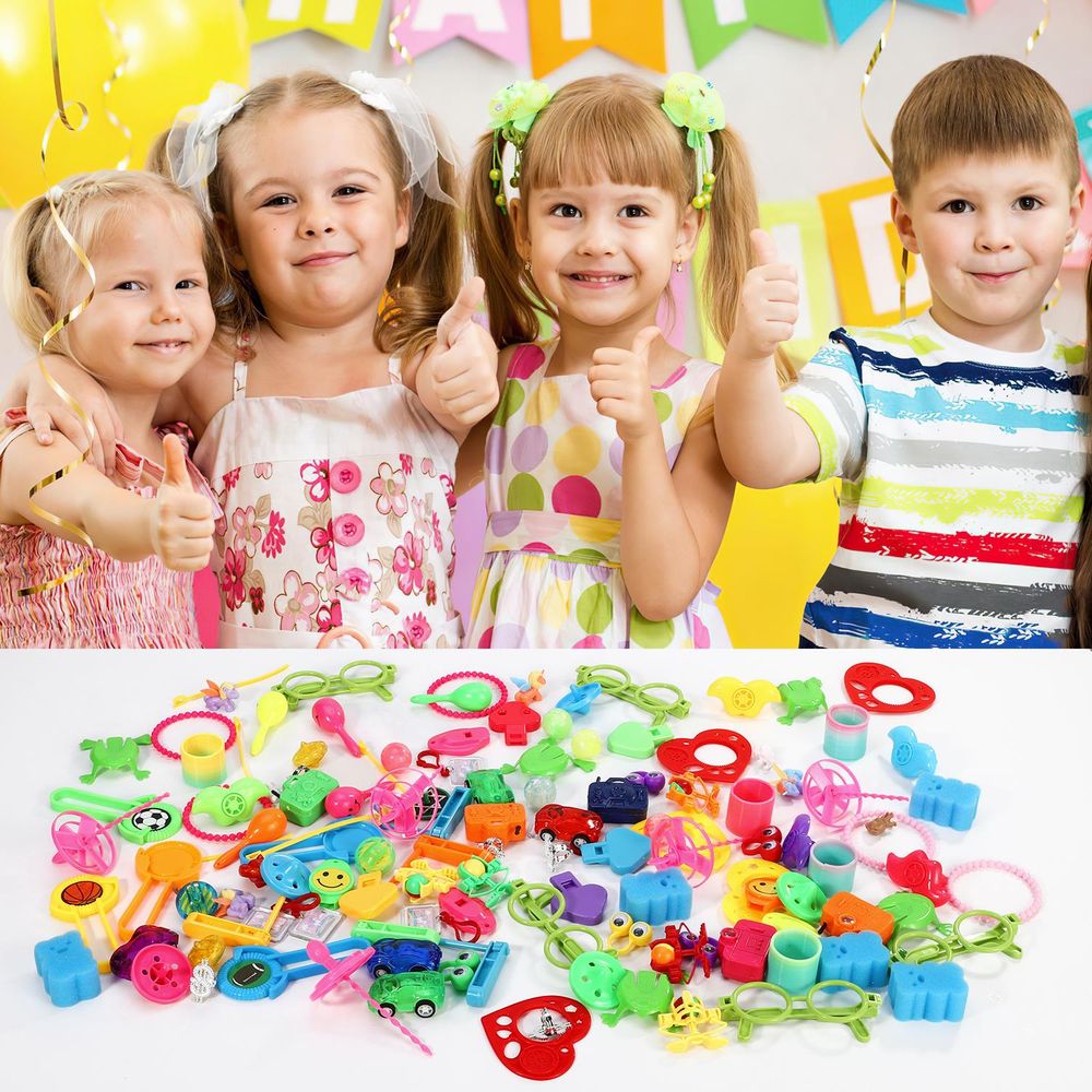 SOKA 120PC Party Bag - Premium Quality Party Favors for Kids - Ideal for Parties and Events