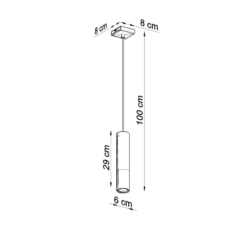 Modern Pendant Lamp Steel - Loopez Design GU10