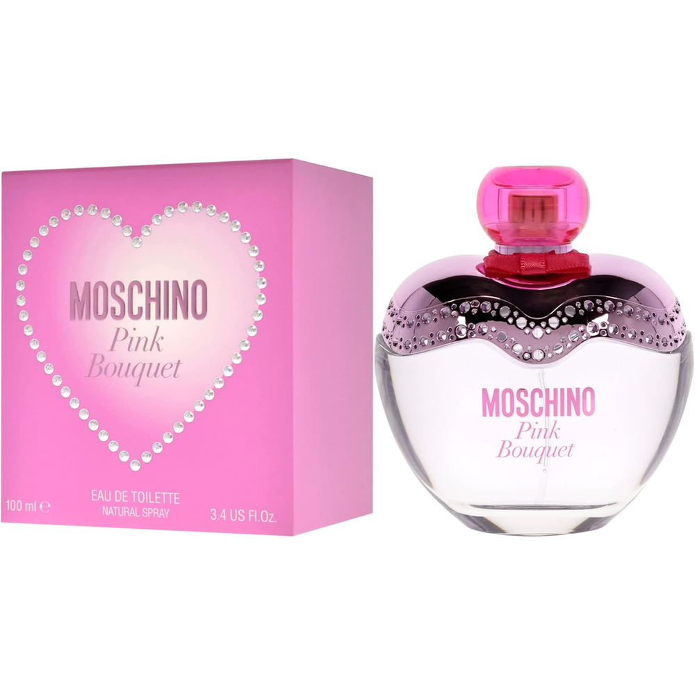 Moschino Pink Bouquet Eau De Toilette Spray 100ml