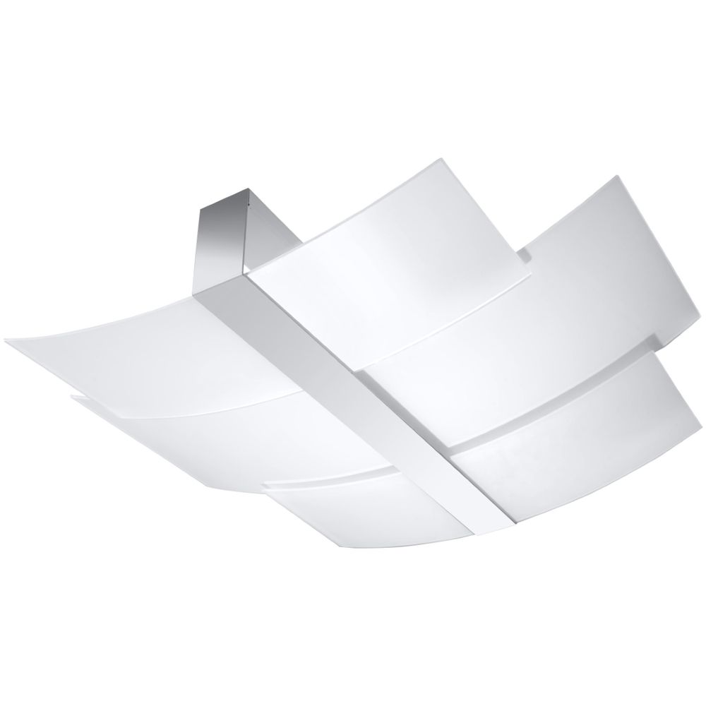 Celia Modern Design Ceiling Lamp - Steel & Glass - High-Quality E27
