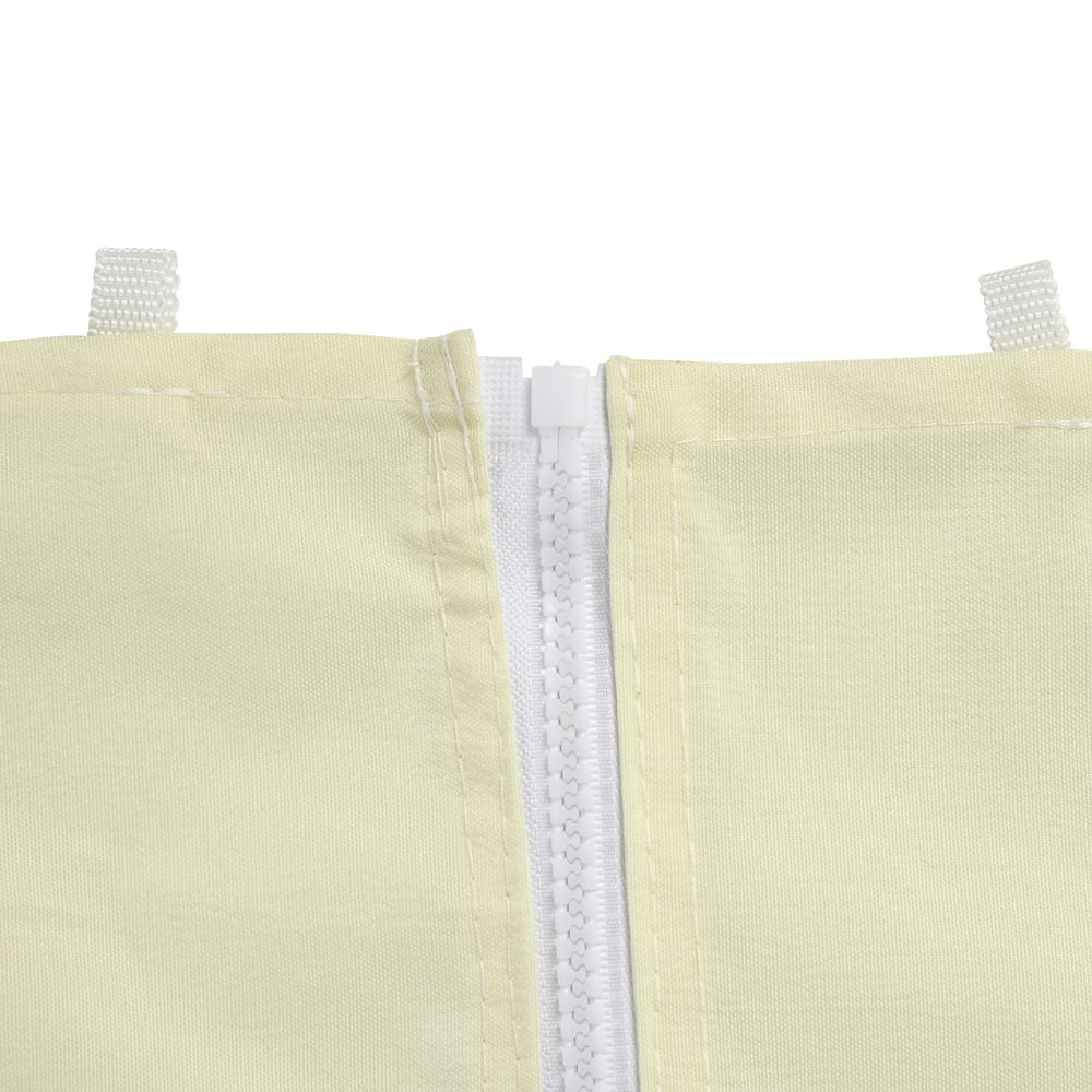 Outsunny 4-Panel Gazebo Curtain - 3x3m, Replacement, Sidewalls