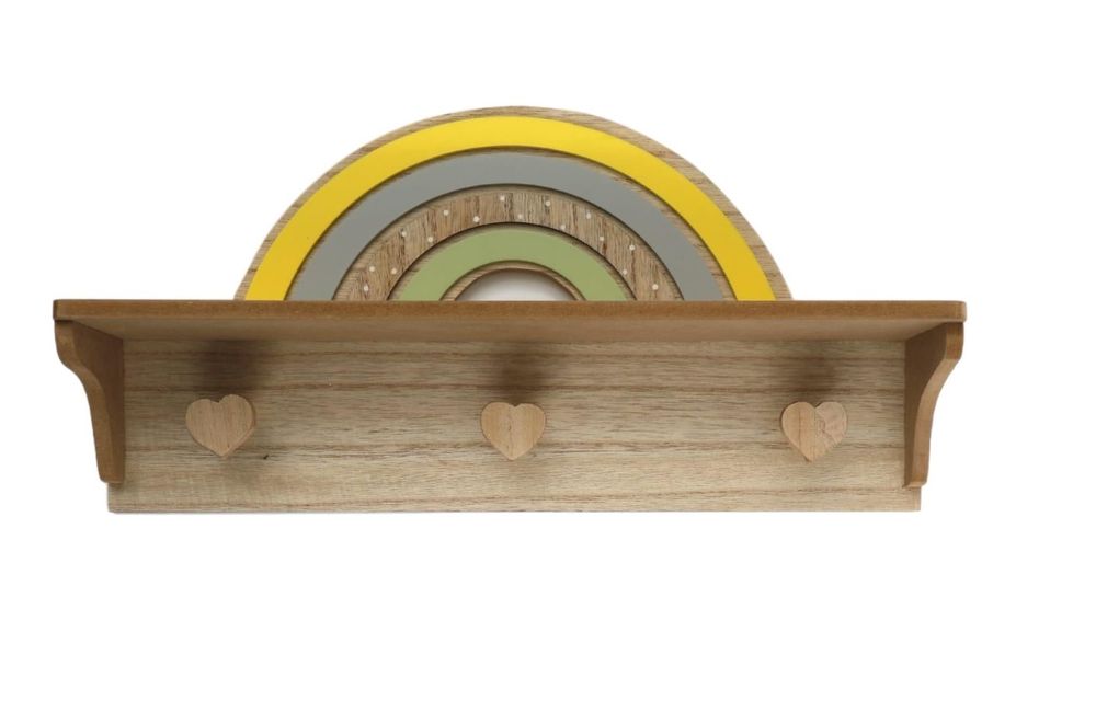 Magic Rainbow Shelf: Organize & Add Color to Any Space