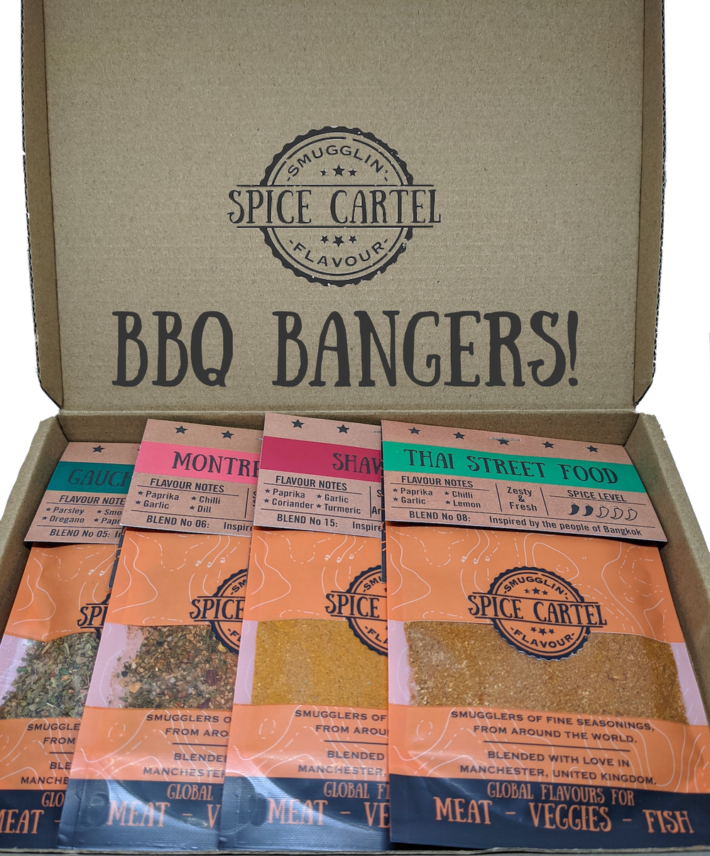 Authentic BBQ Rubs Gift Box | Flavour-Packed Spices for Amazing Barbecues!