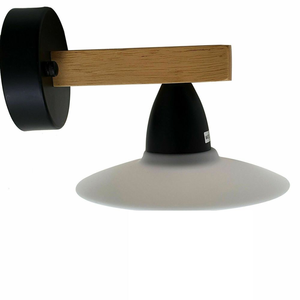 Vintage Modern Indoor White Wall Sconce Wall Light E27 Lamp Fitting Fixture ~6229