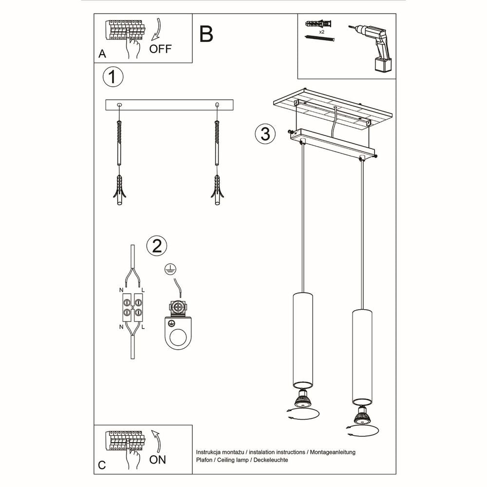 Lino Wood Pendant Lamp - Scandinavian Design - GU10