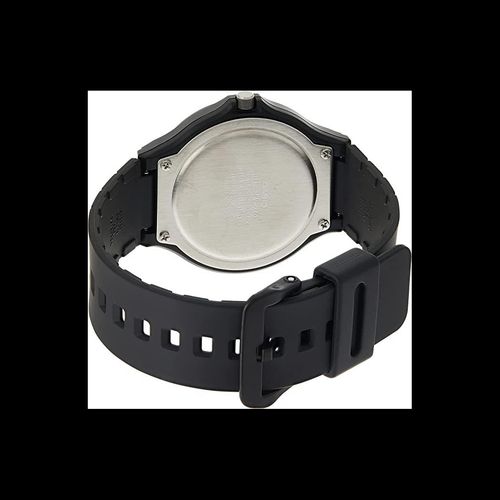 Casio Men's Analogue Gold Number Black Dial Watch - MW-240-1B2VDF