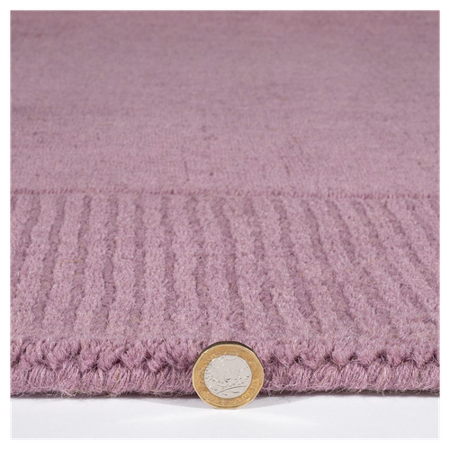 Esme Wool 120x170cm Mauve Rug