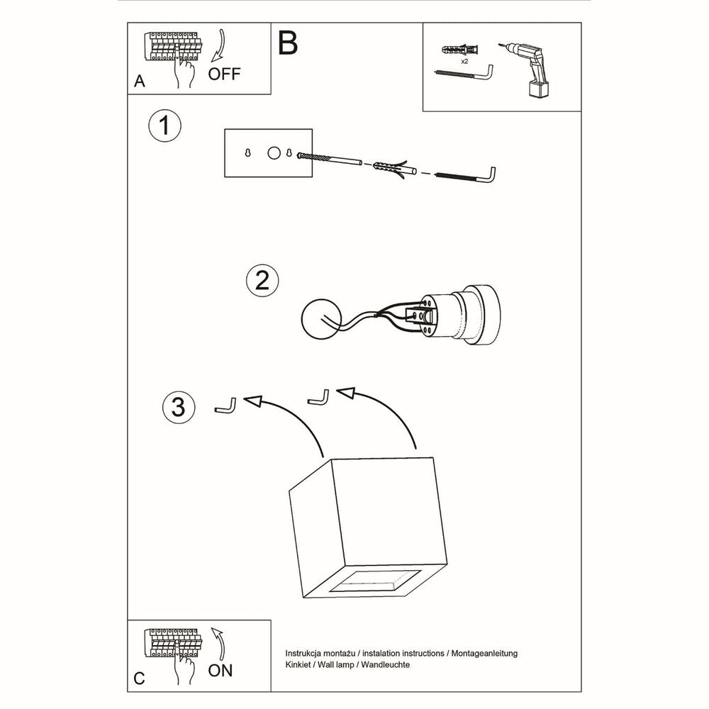 Modern Leo Wall Lamp: Ceramic & Glass Design with E27 Socket
