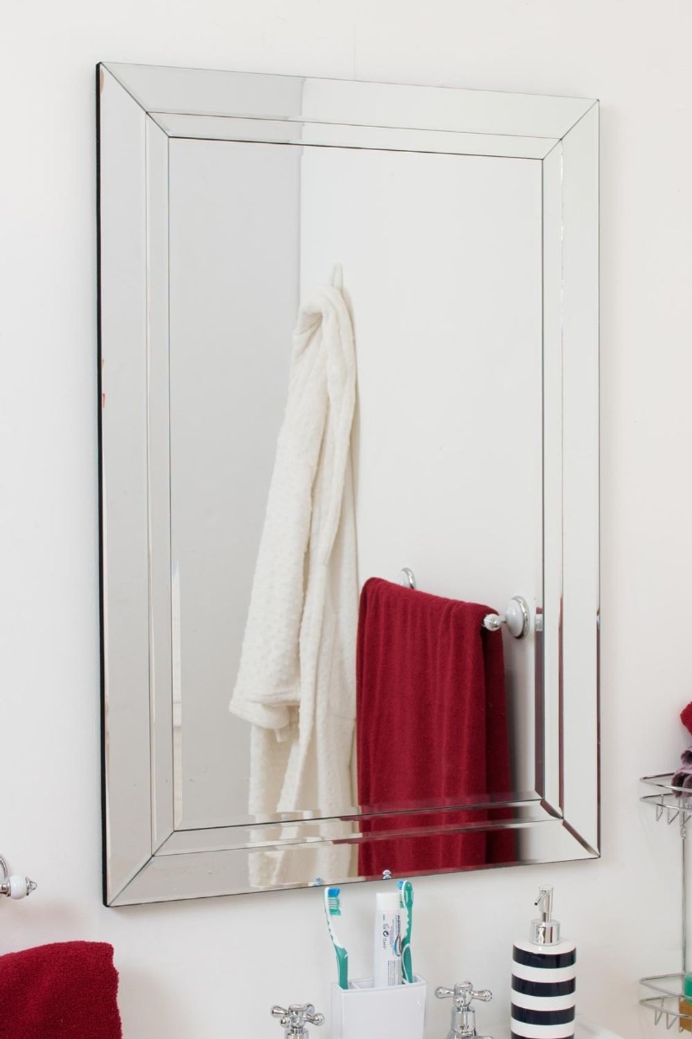 Cranbury All Glass Mirror - High-Quality & Stylish Mirror for Every Space!