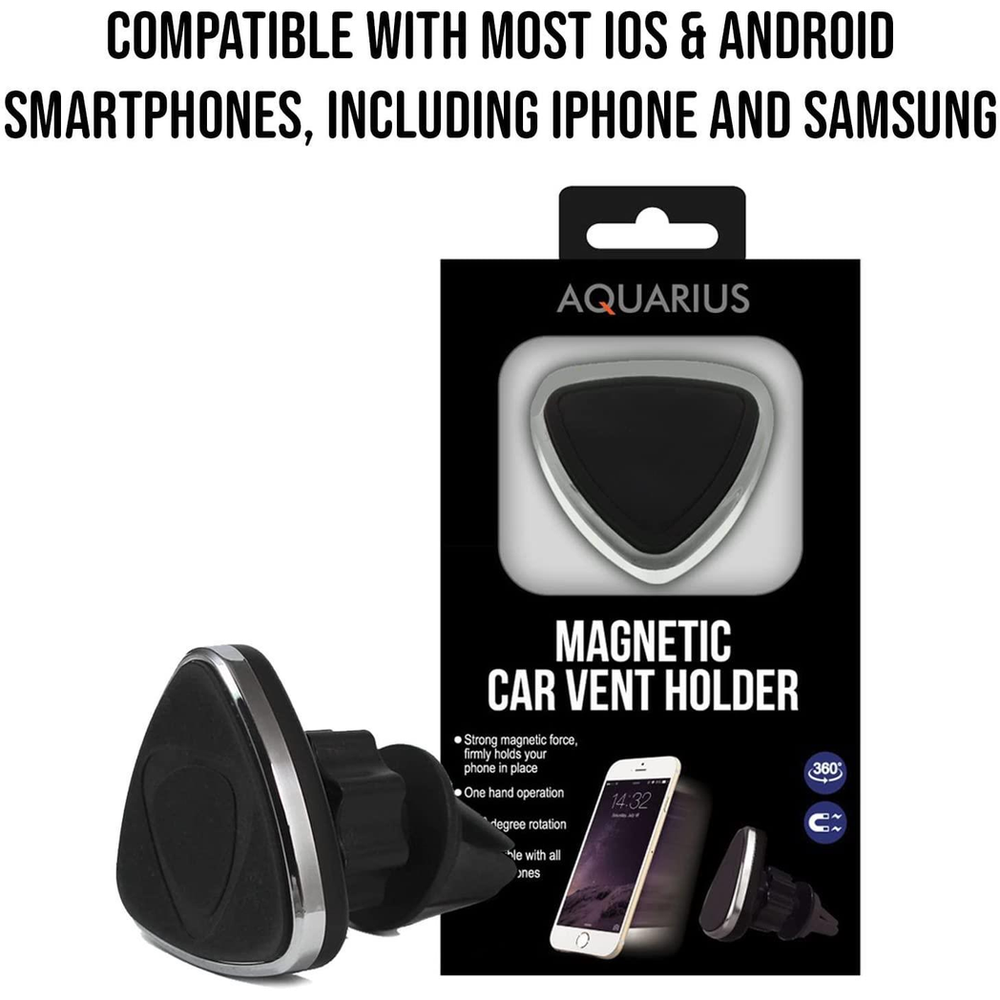 Triangle Magnetic Car Holders Compatible with All Smartphone Models