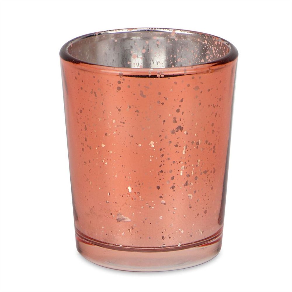 Rose Gold Speckled Tea Light Holders - Set of 12 | M&W