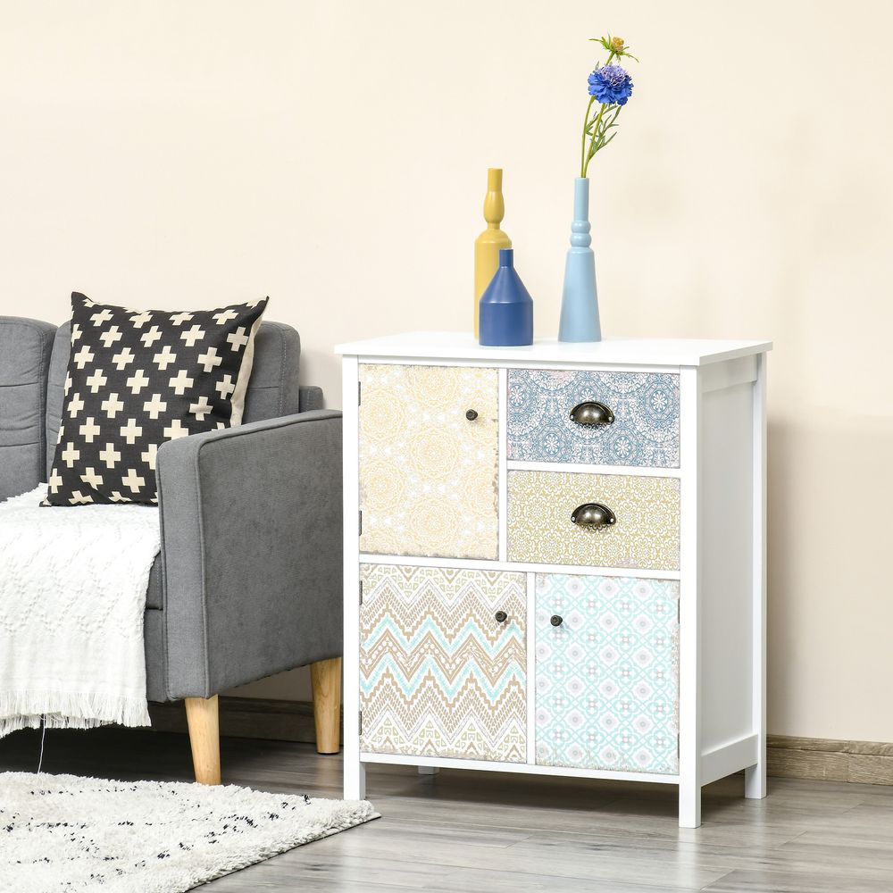 Multi-Purpose Shabby Chic Drawer Table - High-Quality Storage Chest