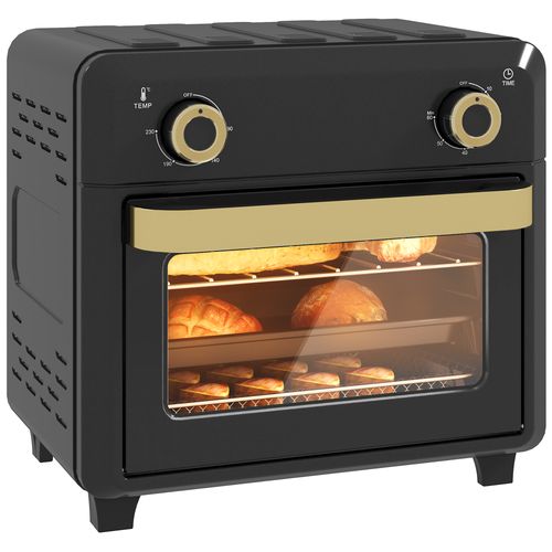 HOMCOM 10L Air Fryer Oven, Electric Oven, Grill, Roast, Bake, 1000W