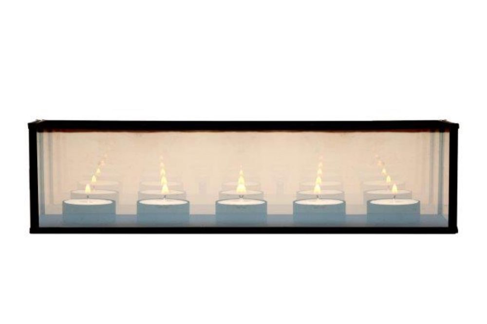 Exquisite Mirrored Tealight Holder - Perfect for Any Mantel or Tabletop