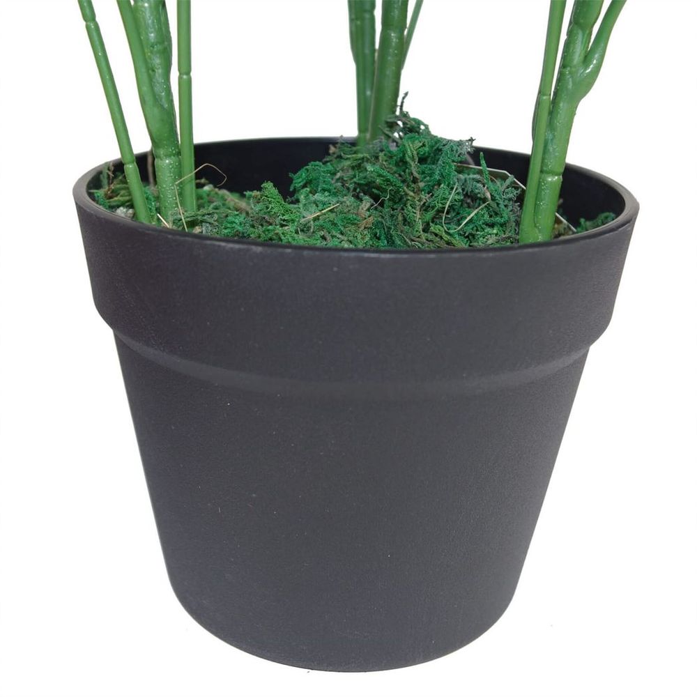 High-Quality 55cm Dark Green Artificial Umbrella Plant