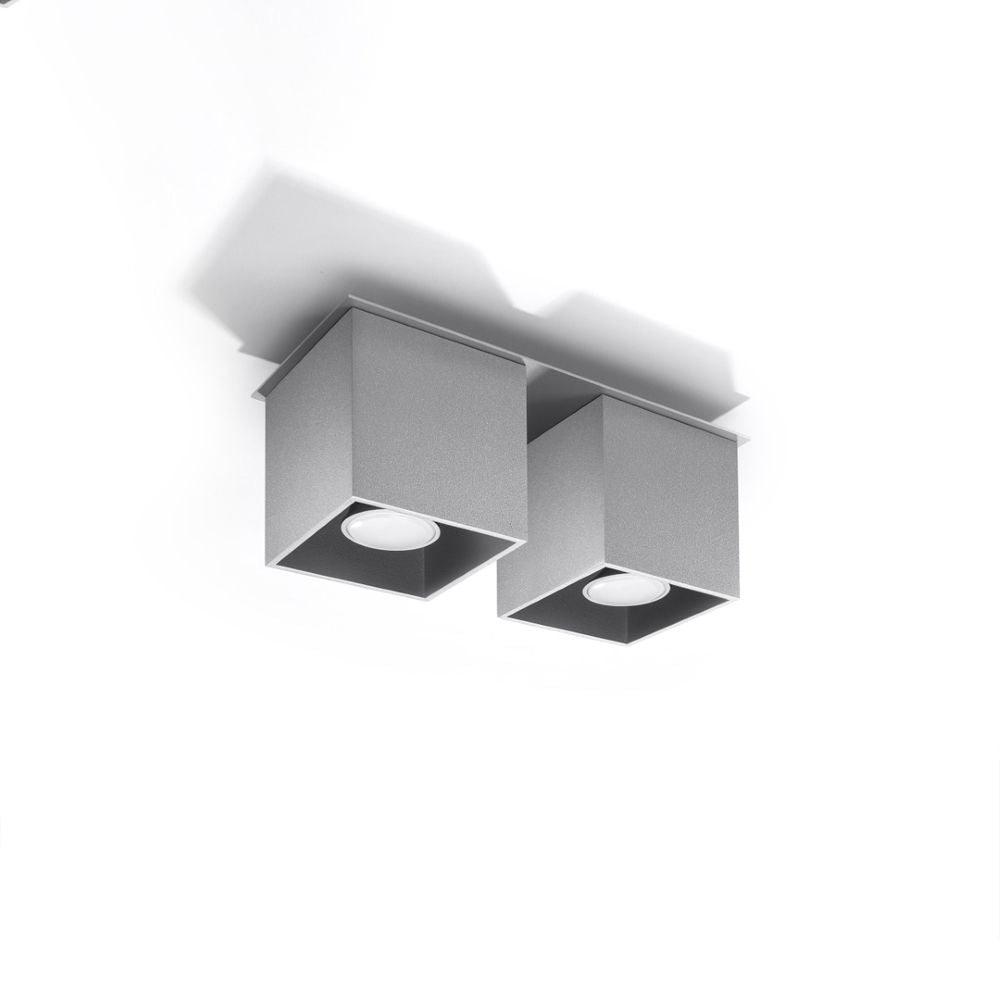 Modern Aluminum Quad Ceiling Lamp - High-Quality GU10 Design for Any Room Décor!