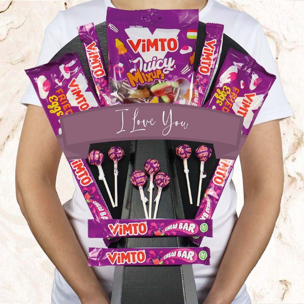 Vimto Sweets Bouquet - Perfect Gift for Vimto Lovers!