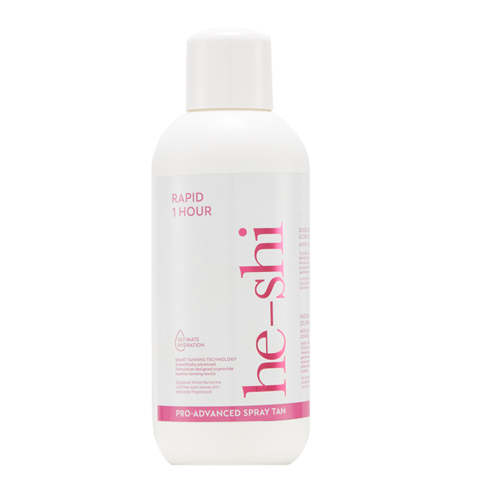 He-Shi Rapid 1 Hour Spray Tan - Medium to Dark - No Smell