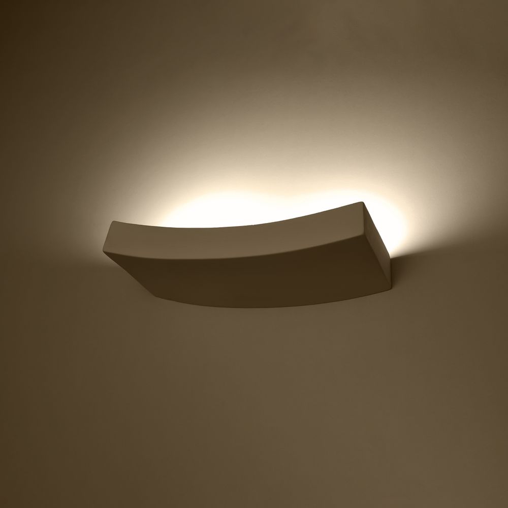 Durable Ceramic Hattor Wall Lamp - Modern Design, G9, Unique"