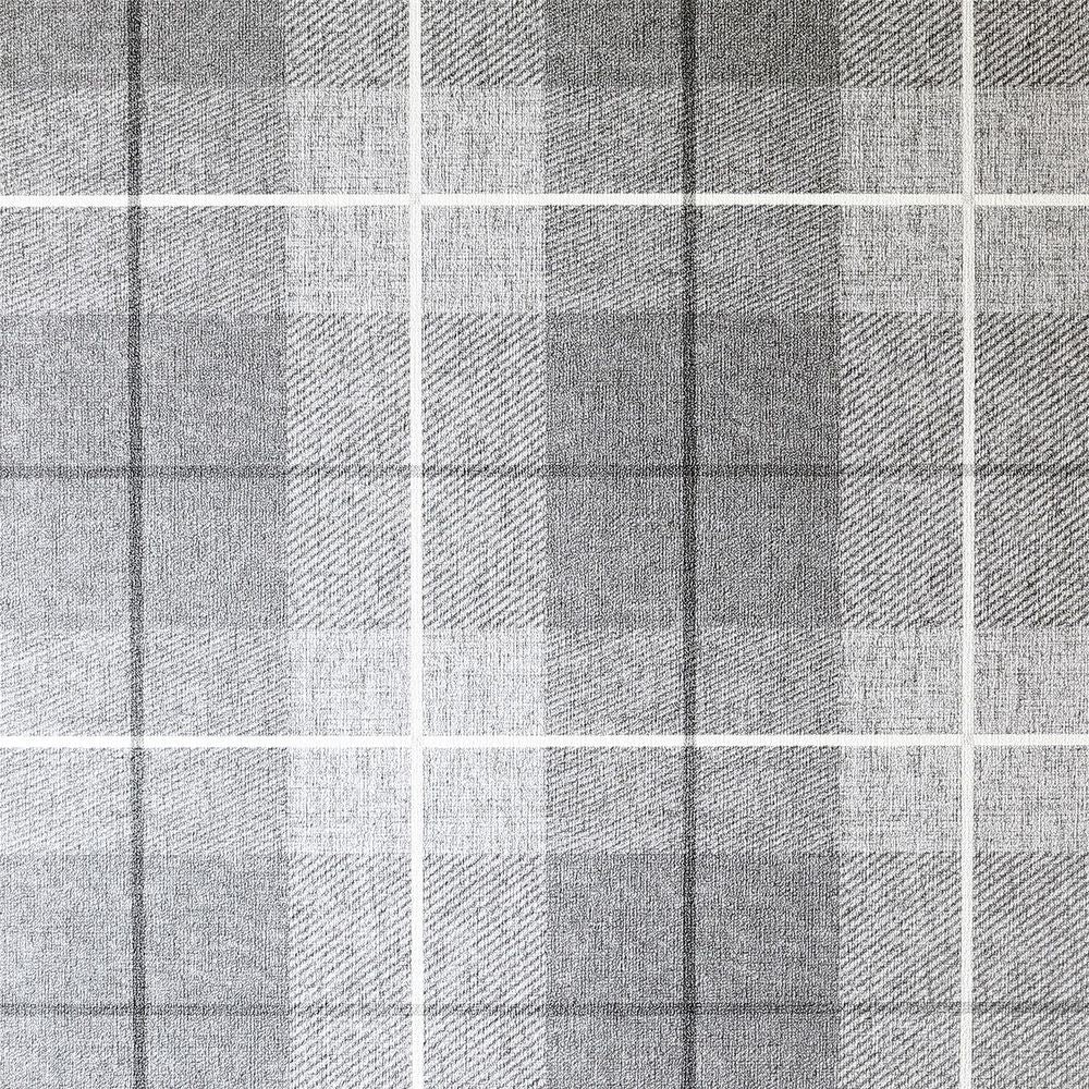 Premium Tartan Charcoal Scarf - Unisex Winter Accessory