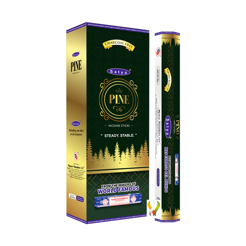 Satya Pine Hexa - 120 Sticks